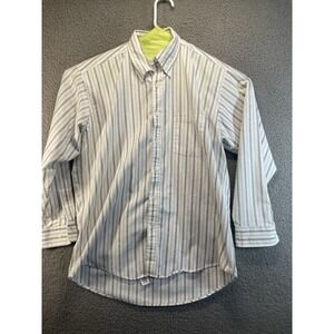 Manhattan Dress Shirt Men's  Size 16.5 32/33 Long Sleeve Pocket Classic Business